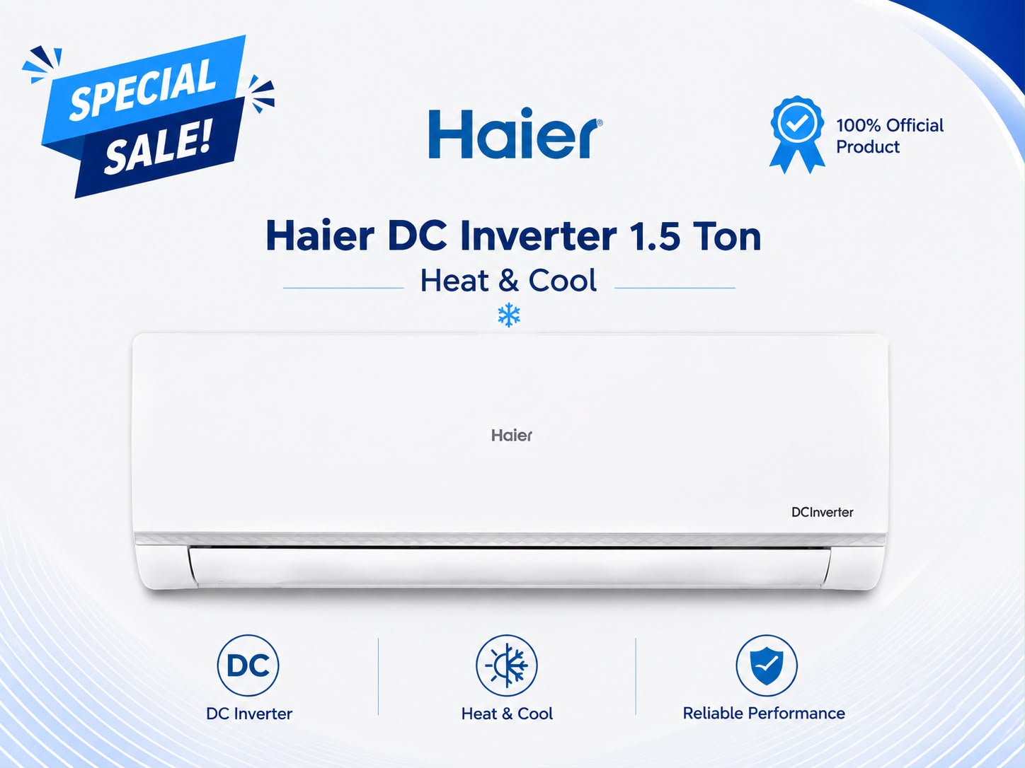 Haier Pearl Inverter AC